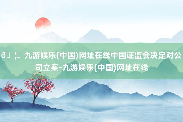 🦄九游娱乐(中国)网址在线中国证监会决定对公司立案-九游娱乐(中国)网址在线