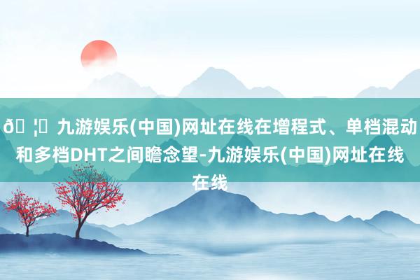 🦄九游娱乐(中国)网址在线在增程式、单档混动和多档DHT之间瞻念望-九游娱乐(中国)网址在线