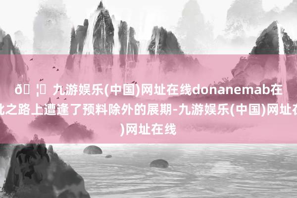 🦄九游娱乐(中国)网址在线donanemab在获批之路上遭逢了预料除外的展期-九游娱乐(中国)网址在线