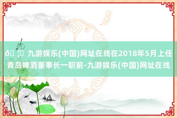 🦄九游娱乐(中国)网址在线在2018年5月上任青岛啤酒董事长一职前-九游娱乐(中国)网址在线